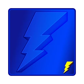 Lightning Bolt scatter symbol icon